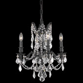 Crystal Rosalia Mini Chandelier - Elegant Lighting 9204D17DB