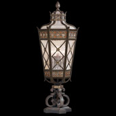 Classic/Traditional Chateau Outdoor Pier Mount Lantern - Fine Art Handcrafted Lighting 403983