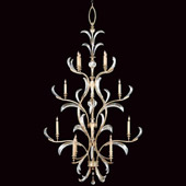 Crystal Beveled Arcs Chandelier - Fine Art Handcrafted Lighting 704040