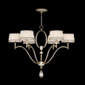Contemporary Allegretto Silver Chandelier - Fine Art Handcrafted Lighting 785840