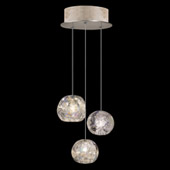 Contemporary Natural Inspirations 9" Round Multi Pendant Fixture - Fine Art Handcrafted Lighting 852340-206L