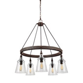Traditional Loras 5 - Light Chandelier - Feiss F3169/5DWI