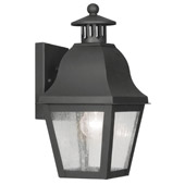 Traditional Amwell Outdoor Wall Lantern - Livex Lighting 2550-04