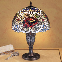 Meyda 26675 Tiffany Renaissance Rose Accent Lamp