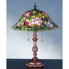 Meyda 28406 Tiffany Rosebush Table Lamp