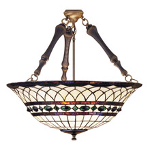 Meyda 30468 Tiffany Roman Inverted Hanging Lamp