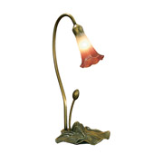 Victorian Pond Lily Accent Lamp - Meyda 13509