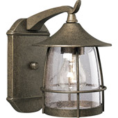 Craftsman/Mission Prairie Outdoor Wall Mount Lantern - Progress Lighting P5763-86