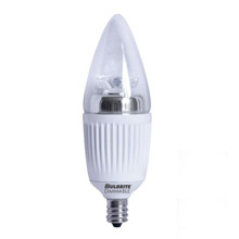 Bulbrite 770406 5W LED Dimmable Candelabra B11 Warm White Bulb