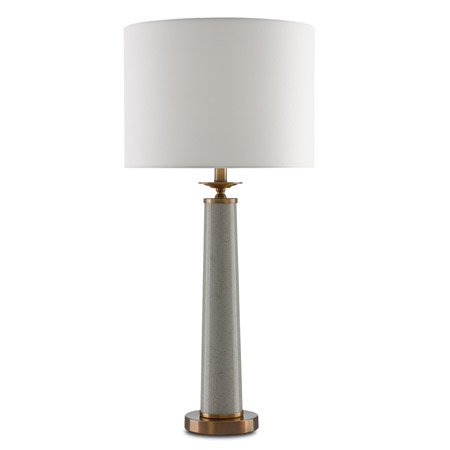Currey and Company 6000-0032 Rhyme Gray Table Lamp