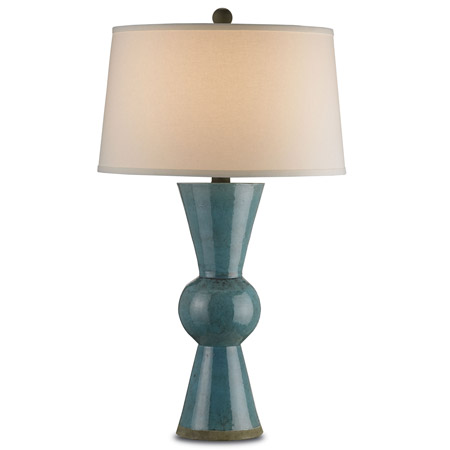 Currey and Company 6896 Upbeat Teal Table Lamp