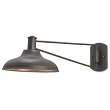 Currey and Company 5226 Bookclub Swing-Arm Sconce