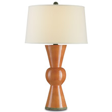 Currey and Company 6351 Upbeat Orange Table Lamp