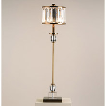 Currey and Company 6986 Crystal Parfait Table Lamp