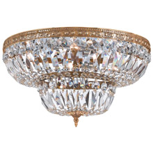 Crystorama 736-OB-CL-MWP 14 Light Hand Cut Crystal Ceiling Mount