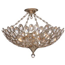 Crystorama 7587-DT_CEILING Sterling 5 Light Distressed Twilight Ceiling Mount