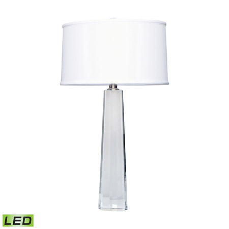 ELK Home 729-LED Crystal Faceted Column LED Table Lamp