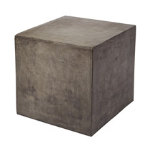 ELK Home 157-008 Cubo Concrete Cube Table