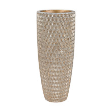 ELK Home 9166-025 Phalanx Vase Geometric Textured Vase