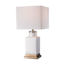 ELK Home D2753 Small White Cube Lamp