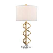 ELK Home D2931 Castile 1 Light Table Lamp In Gold Leaf