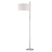 Contemporary Attwood Off Centre Shade Floor Lamp - ELK Home D2473