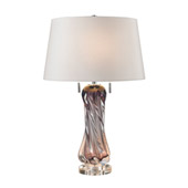 Vergato Free Blown Glass Table Lamp in Purple - ELK Home D2663W