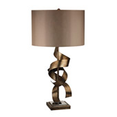 Allen Metal Sculpture Table Lamp in Roxford Gold - ELK Home D2688