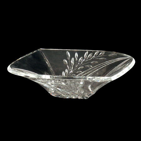 Dale Tiffany GA80035 Crystal Clear Leaf Bowl