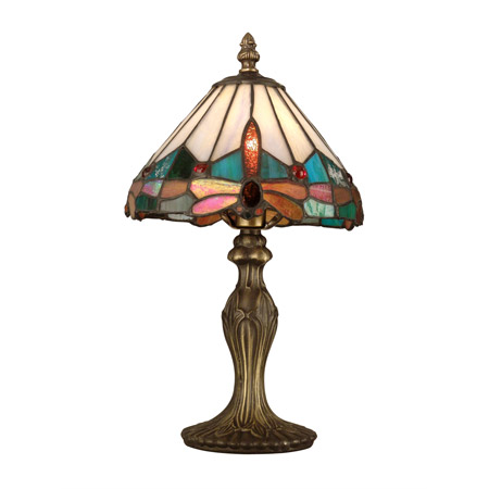Dale Tiffany TA10606 Tiffany Jeweled Dragonfly Accent Lamp