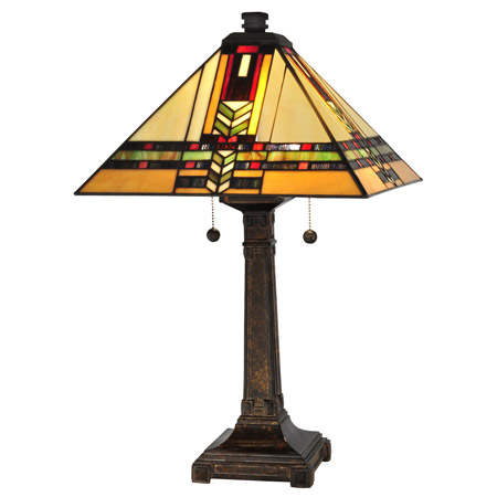 Dale Tiffany TT13061 Craftsman Palo Table Lamp