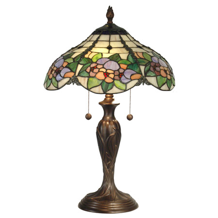 Dale Tiffany TT90179 Tiffany Chicago Table Lamp