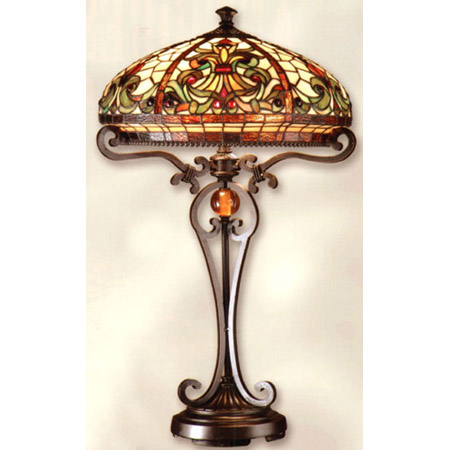 Dale Tiffany TT101114 Tiffany Boehme Antiques Roadshow Table Lamp