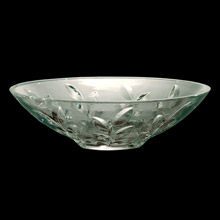 Dale Tiffany GA60827 Crystal Leaf Vine Bowl