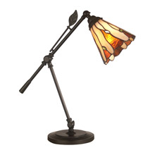 Dale Tiffany TA11158 Tiffany Leaf Desk Lamp