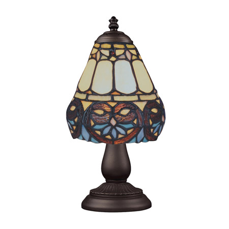 Elk Lighting 080-TB-21 Table Lamp in Tiffany Bronze