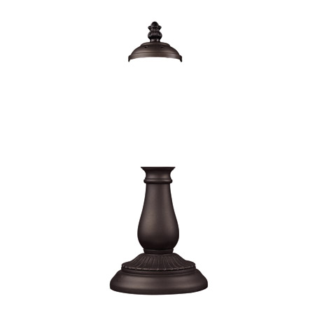 Elk Lighting 080-TB-LG Table Lamp in Tiffany Bronze - NO SHADE