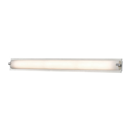 Elk Lighting WS4525-5-15 1-Light Vanity Sconce in Chrome with Frosted Glass - Medium
