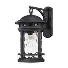 Elk Lighting 45112/1 Costa Mesa 1 Light Outdoor Wall Sconce In Weathered Charcoal