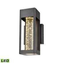 Elk Lighting 45277/LED Sconce in Matte Black with Seeded Crystal - Integrated LED