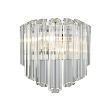 Elk Lighting 46310/2 2-Light Sconce in Polished Chrome with Clear Glass