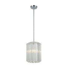 Elk Lighting 46311/1 1-Light Mini Pendant in Polished Chrome with Clear Glass