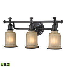 Elk Lighting 52012/3-LED Acadia 3 Light LED Vanity In Oil Rubbed Bronze