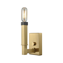 Elk Lighting 67750/1 1-Light Vanity Lamp in Oil Rubbed Bronze and Satin Brass