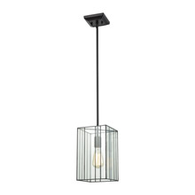 Elk Lighting 72195/1-LA 1-Light Mini Pendant in Oil Rubbed Bronze with Clear Glass - Includes Adapter Kit