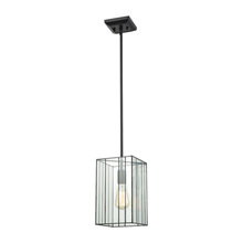 Elk Lighting 72195/1 1-Light Mini Pendant in Oil Rubbed Bronze with Clear Glass