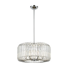 Elk Lighting 81325/6 6-Light Chandelier in Polished Chrome with Clear Crystal
