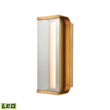 Elk Lighting 88130/LED Sconce in Antique Bronze with Clear Glass - Integrated LED