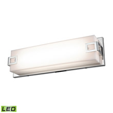 Elk Lighting WSL2125-AC-15 1-Light Vanity Sconce in Chrome with White Acrylic Diffuser