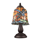 Tiffany Mix-N-Match Table Lamp in Tiffany Bronze - Elk Lighting 080-TB-12
